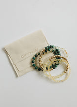 Load image into Gallery viewer, Dainty Citrine Gemstone + 14K Gold Filled || Beaded Stretch Bracelet