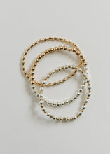 Load image into Gallery viewer, Sterling Silver + 14k Gold Filled Moon || Beaded  Bracelet
