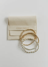 Load image into Gallery viewer, Sterling Silver + 14k Gold Filled Sun || Beaded Bracelet