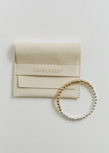 Load image into Gallery viewer, Sterling Silver + 14k Gold Filled Moon || Beaded  Bracelet