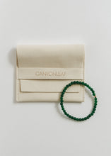 Load image into Gallery viewer, Dainty Green Jade + 14K Gold Filled || Beaded Stretch Bracelet