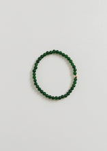 Load image into Gallery viewer, Dainty Green Jade + 14K Gold Filled || Beaded Stretch Bracelet