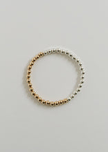 Load image into Gallery viewer, Sterling Silver + 14k Gold Filled Moon || Beaded  Bracelet