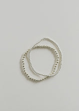 Load image into Gallery viewer, Sterling Silver || Beaded Stretch Anklet or Bracelet