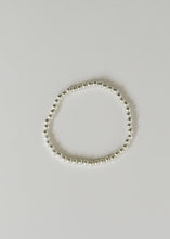 Load image into Gallery viewer, Sterling Silver || Beaded Stretch Anklet or Bracelet