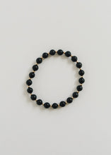Load image into Gallery viewer, Shungite : 14k Gold Filled Sun + Moon || Stretch Bracelets