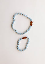Load image into Gallery viewer, Pure Gemstone + Aquamarine|| Anklet or Bracelet