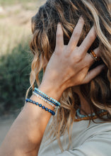 Load image into Gallery viewer, Pure Gemstone + Lapis || Anklet or Bracelet