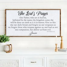 Load image into Gallery viewer, The Lord's Prayer Faith Sign II
