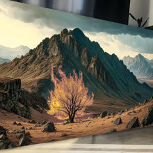 Load image into Gallery viewer, Burning Bush - Faith Wall Art VI