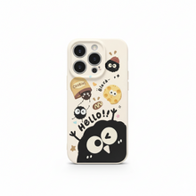 Load image into Gallery viewer, Cute Black Coal Ball Character Phone Case Series