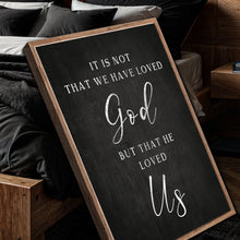 Load image into Gallery viewer, 1 John 4:10 Faith Sign VI