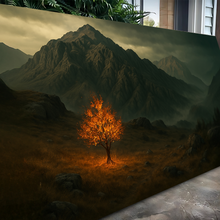 Load image into Gallery viewer, Burning Bush - Faith Wall Art V