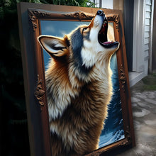 Load image into Gallery viewer, 3D Wolf Wall Art
