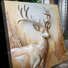 Load image into Gallery viewer, 3D Deer Wall Art
