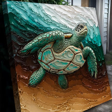 Load image into Gallery viewer, 3D Turtle Wall Art