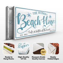 Load image into Gallery viewer, Personalized Beach House Sign II