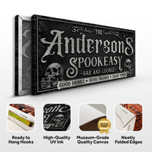 Load image into Gallery viewer, Personalized Spookeasy Bar Sign II