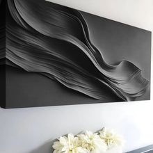 Load image into Gallery viewer, Black Minimalist Wall Art