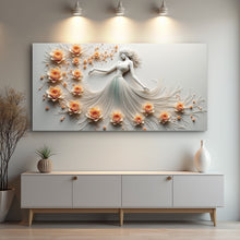 Load image into Gallery viewer, Modern Minimalist Woman Dance Wall Art