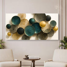 Load image into Gallery viewer, Lotus Leaf Abstract Wall Art VIII