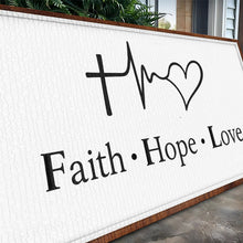 Load image into Gallery viewer, Faith, Hope, Love Faith Wall Art