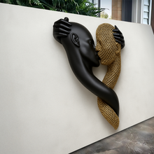 Load image into Gallery viewer, Eternal Love Figure Abstract Wall Art IV