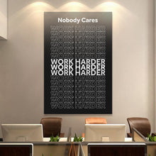 Load image into Gallery viewer, Work Harder Motivational Wall Sign