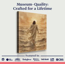 Load image into Gallery viewer, Jesus Christ Walking On Water Faith Wall Art VI