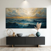 Load image into Gallery viewer, Waterscape Abstract Wall Art XI