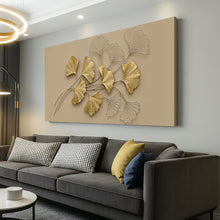 Load image into Gallery viewer, Golden Botanical Wall Art