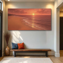 Load image into Gallery viewer, Beach Shoreline Coastal Wall Art VII