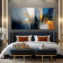 Load image into Gallery viewer, Abstract Geometric Lines Wall Art III