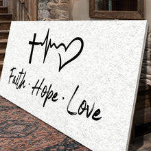 Load image into Gallery viewer, Faith, Hope, Love Faith Wall Art II