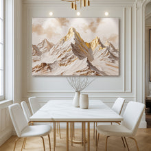 Load image into Gallery viewer, Golden Peaks Wall Art