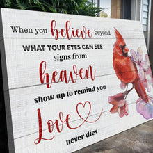 Load image into Gallery viewer, When You Believe Beyond Faith Sign II