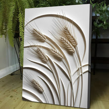 Load image into Gallery viewer, 3D Minimalist Wheat Wall Art