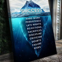Load image into Gallery viewer, Success Motivational Wall Sign