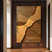 Load image into Gallery viewer, Wood Rift Wall Art