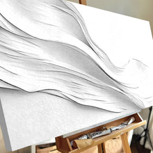 Load image into Gallery viewer, White Minimalist Wall Art