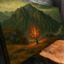 Load image into Gallery viewer, Burning Bush - Faith Wall Art III