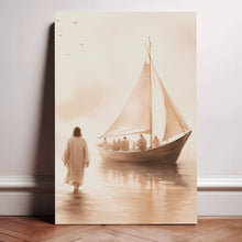 Load image into Gallery viewer, Jesus Christ Walking On Water Faith Wall Art VIII