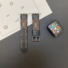 Load image into Gallery viewer, APPLE WATCH STRAP STITCHING MONOGRAM LEATHER