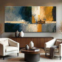 Load image into Gallery viewer, Abstract Geometric Lines Wall Art