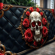 Load image into Gallery viewer, 3D Rose and Skull Wall Art VII