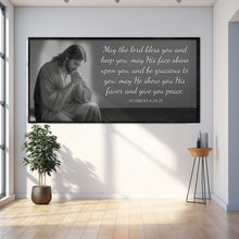 Load image into Gallery viewer, Numbers 6:24-26 - May The Lord Bless You Faith Sign III