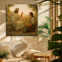 Load image into Gallery viewer, Samaritan at the Well Faith Wall Art II