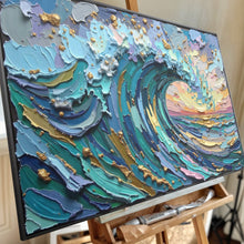 Load image into Gallery viewer, Golden Tide Wall Art