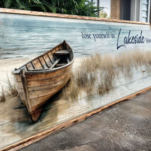 Load image into Gallery viewer, Lose Yourself in Lakeside Bliss Lake House Coastal Sign II
