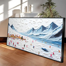 Load image into Gallery viewer, Snow Mountain Abstract Wall Art II